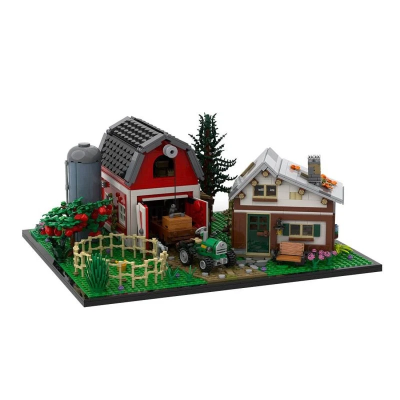 Custom MOC-211399 Street Scene Farm Building Blocks Set (2855PCS) Toys Gift - Image 1 of 4