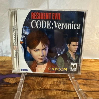 Resident Evil -CODE Veronica - Sega Dreamcast -2000 - Tested - CIB - Image 1 of 4