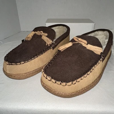 Туфли мужские MUK LUKS Talan Slipper размер 12 цвет верблюд - Изображение 1 из 4