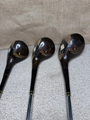 Sam Snead Blue Ridge Wilson 4300 Strata Bloc Woods #1, 2, 4 43" RH Vintage - Image 1 of 4