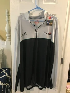 Chaqueta Cheney Brothers Adulto 3XL Cuarto Cremallera HEADSWEATS EQUIPO - NUEVO CON ETIQUETAS Gris/Negro - Imagen 1 de 4
