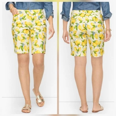 Pantalón Corto Talbots Perfect 10.5", Estampado Limón, Talla 16 Foto 1 de 4