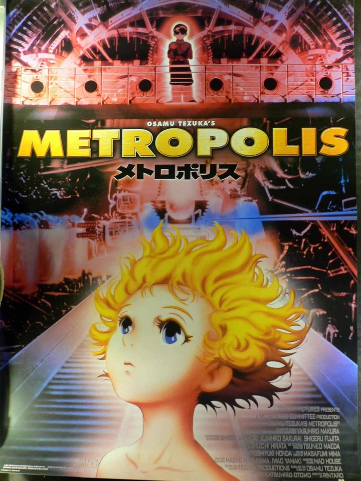 Osamu Tezuka's Metropolis - Yuka Imoto - Filmposter 99x68cm gerollt - Bild 1 von 1