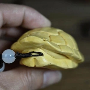  Wood Carved Adornment Turtle Sculpture Simulation Small Decoration Craft - Picture 1 of 12