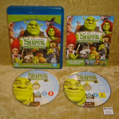 SHREK FOREVER AFTER (2010) BLU-RAY + DVD MIKE MYERS EDDIE MURPHY DREAMWORKS - Image 1 of 4