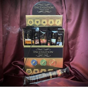 Premium Incense - 75 Packs/12 Sticks - 25 Fragrances - Aromatherapy Meditation - Picture 1 of 11