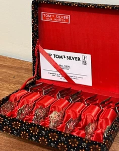 Indonesische Silbergabeln - Wayang Kulit Arjuna - 925 Sterling Silber (114 g) - Bild 1 von 9