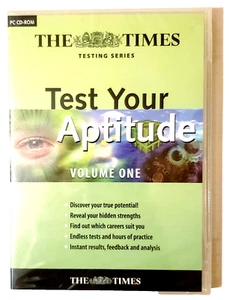 The Times Test Your Aptitude Volume One: Windows Computer Software, New & Sealed - Afbeelding 1 van 1