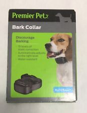Premier Pet BARK COLLAR • AUTOMATIC BARK CONTROL • 15 LEVELS • VIBRATION • DOG