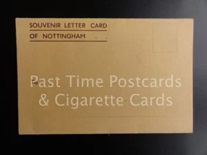 Old Letter Card: Nottingham Views x 6 Images, Unknown - ALL IMAGES SHOWN - Picture 1 of 1