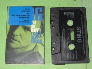 Cassette Single Tape 1996 STING I'M SO HAPPY I CAN'T STOP CRYING GREATEST HITS - Picture 1 of 2