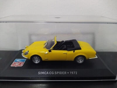 CG SIMCA SPIDER 1972 AMARILLO ALTAYA NOREV 1/43 Foto 1 de 4