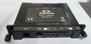 SUNRISE TELECOM SSxDSL-8 SunSet MTT Multi Cable Analyzer Dual T1 Plug in Module - Picture 1 of 2