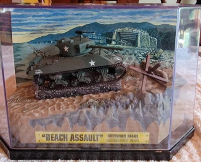 1:72 Matchbox Collectibles Sherman M4A3 76mm Tank Limited Edition In Case - Image 1 of 4