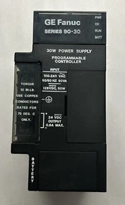 GE FANUC,IC693PWR321P,POWER SUPPLY 30 WATT 120-240 VAC - Picture 1 of 3