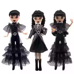30 cm Wednesday Addams 1/6 BJD Puppe süße Actionfigur Addams Family Kinder Spielzeug - Bild 1 von 29