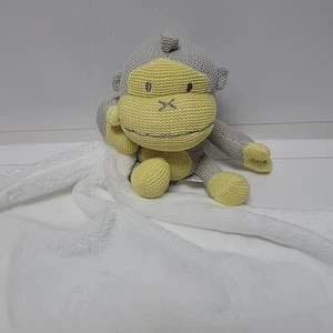 Baby Bum "Duke" Knit Monkey Lovey Multicolored Security Blanket 2020 Sun Bum LLC - Picture 1 of 4