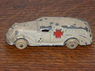 Vintage Slush Metal Ambulance Toy - Image 1 of 4