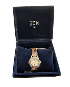 Banda con estampado de serpiente movimiento suizo BALI LEGACY EON 1962 en plata de ley NUEVA - Imagen 1 de 5