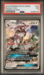 Pokemon Cosmic Eclipse Silvally GX 184/236 PSA 7 - Bild 1 von 3