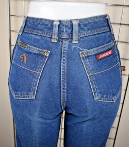 Jordache Jeans Horsehead VTG 80s Classic Blue High Waist Soft Fading Sz 8 - Picture 1 of 19
