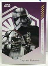 Captain Phasma The Last Jedi 2019 Topps On Demand Women of Star Wars PURPLE - SP