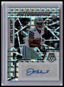2022 Panini Mosaic #RAM-JT Jalen Tolbert Rookie Autographs Mosaic - Picture 1 of 2