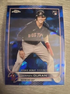 JARREN DURAN RC 2022 TOPPS CHROME UPDATE SAPPHIRE EDITION #US118 ROOKIE DEBUT - Picture 1 of 1