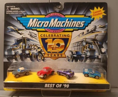 Juego Micro Máquinas Vintage Celebrando 10 Años Mejor de 90 Sellado de Fábrica Nuevo Foto 1 de 4