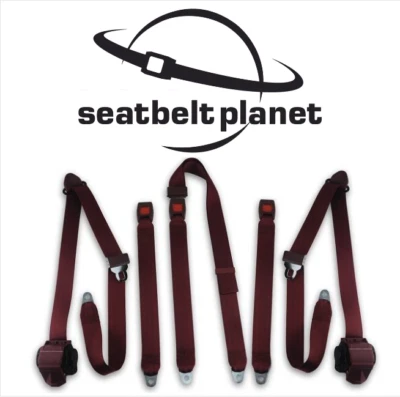 1978-1993 Dodge D150/250 Ram 1500/2500 Standard Cab Bench Seat Belt Kit - Image 1 of 4