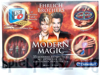 Clementoni Modern Magic Ehrlich Brothers Zauberkasten 35 Tricks Deutsch - Bild 1 von 3