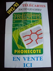 Télécartes phonecote 1992/93 - Imagen 1 de 1