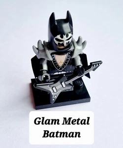 NEW LEGO 71017 BATMAN MOVIE SERIES 1 GLAM METAL BATMAN MINIFIGURE MINT CONDITION - Picture 1 of 6