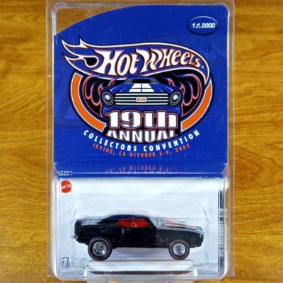 Hot Wheels RLC 19th Collectors Convention '69 Firebird T/A 1 of 2000 Black 2005 - Image 1 of 3