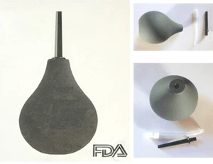 2-für-1 Bulb Clean Vaginal Anal Einlauf Silikon Dusche für Männer Frauen bequem - Bild 1 von 10