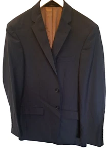 NEW JOS A BANK Mens Blazer ONLY Sport Coat Casual Business Jacket 38R Black - Picture 1 of 8