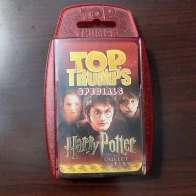 Top Trumps Specials Harry Potter and the Goblet of Fire британское издание как новый - Изображение 1 из 4
