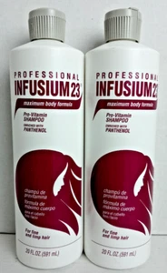 Infusium 23 Maximum Body Formula Pro-Vitamin Shampoo Fine Limp Hair Lot Of 2 - Picture 1 of 1