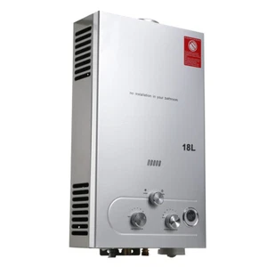 18L Gas Hot Water Heater LPG Instant Hot Boiler Digital Display With Shower Kit - Picture 1 of 12