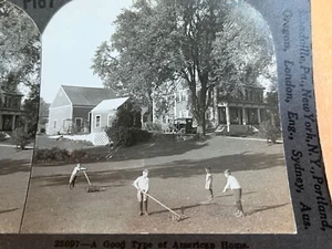 KEYSTONE VIEW COMPANY STEREOCARD OF GOOD TYPE OF AMERICAN HOME - Picture 1 of 3