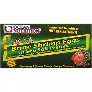 Ocean Nutrition Brine Aquarium Shrimp Pre-Mix Box 50g Fry Starter premix Food - Picture 1 of 1