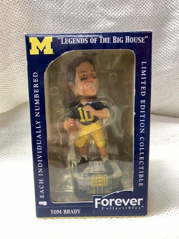 Tom Brady Michigan Wolverines Legends of The Big House FOCO bobblehead ️ Cover