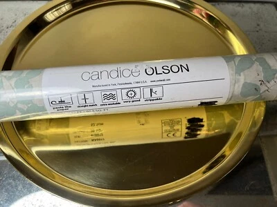 Candice Olson NA0517 Pressed Leaves Green Wallpaper - Image 1 of 4