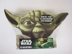 TARJETAS STAR WARS YODA DÍA DE SAN VALENTÍN - 32 TARJETAS - Imagen 1 de 3
