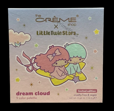 💖 The Crème Shop x Little Twin Stars Dream Cloud 9-Color Palette 🌈✨ Vegan 💫 - Image 1 of 4