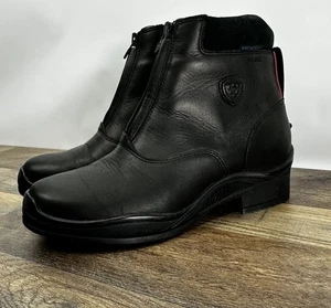 Ariat Damen 7.5B Extreme Zip wasserdicht isoliert schwarz Paddock Stiefel #10016382 - Bild 1 von 20