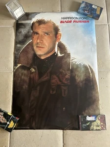 HARRISON FORD IS BLADE RUNNER 1982 SCI-FI Scandecor GROSSES Poster - Bild 1 von 5