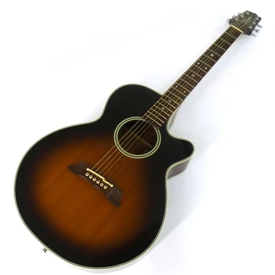 Guitare électrique acoustique Takamine PT-106 Sunburst Japon Vintage - Photo 1/4