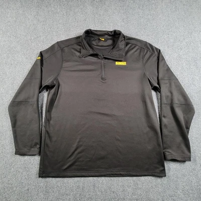 Pullover DEWALT Para Hombres 2XL Negro Jonesboro 1/4 Cremallera ProStretch Trabajo Manga Larga Foto 1 de 4