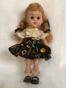 Vogue Ginny Puppe 8 Zoll BKW blonde Zöpfe im süßen Outfit #6035 Schuhe & Socken - Bild 1 von 10